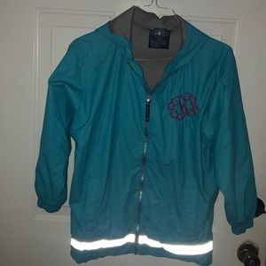 Monogrammed Rain Jacket Youth ERR